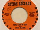 northern soul 45 JACKIE BEAVERS Come Back My Love  NATION listen