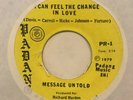 70s northern soul 45 MESSAGE UNTOLD I Can Feel the Change in Love  PADANG listen