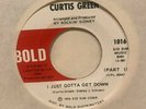 funk soul synth 45 CURTIS GREEN I Just Gotta Get Down  BOLD listen