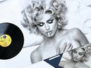 MADONNA EROTICA POSTER AND 12 INCH VINYL 1992 UK ORIGINAL BAD GIRL RARE