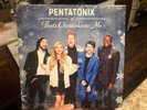 Pentatonix 'That's Christmas To Me' B&N Exclusive Lim. Edition Blue Vinyl VG+ LP