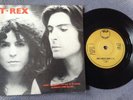 T. REX - RIDE A WHITE SWAN rare UK 1970 / GLAM ROCK + PICTURE SLEEVE /NEAR MINT