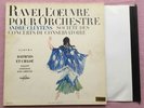 ANDRÉ CLUYTENS Ravel Orchestral Music ORIG Columbia SAXF 251 FRA-1960s LP NM-