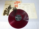 JAPAN RED WAX LP INSERT THE BEATLES A HARD DAY'S NIGHT ODEON 1964 OP-7123 VINYL
