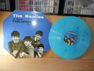 The Beatles - Su Dischi (Audrey) Blue Marbled Vinyl LP