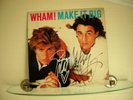 ***WHAM SIGNED LP MAKE IT BIG GEORGE MICHAEL ANDREW RUDGELEY***