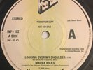 Marva Hicks - Looking Over My Shoulder - Demo - 7”