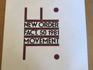 NEW ORDER movement 1981 pressing record lp JOY DIVISION