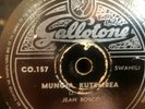 JEAN BOSCO MWENDA GALLOTONE CO 157 AFRICA 78 RPM E AFRICAN GUITAR