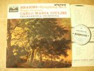 BRAHMS SYMPHONY No3 CARLO GIULINI - 1964 STEREO COLUMBIA T/S LP RECORD SAX 2516
