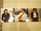 THREE MICHAEL JACKSON VINYL LP's -OFF THE WALL, THRILLER, BAD
