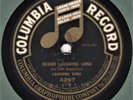 HISTORICAL -- George W. Johnson : Negro Laughing Song - Columbia A297 - 78 (E-)