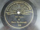 Harry Macdonough - VICTOR MONARCH 108 - The Palms - Lease Label