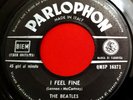 THE BEATLES (45 RPM - ITALY)  QMSP 16372 - I FEEL FINE  (TOP-RARE BLACK LABEL)