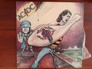 AC/DC Dirty Deeds Done Dirt Cheap 1987 Re-Issue Red Label Vinyl LP