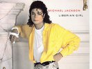 MICHAEL JACKSON  Liberian Girl PICTURE SLEEVE 7