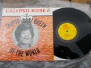 CALYPSO ROSE-CALYPSO QUEEN OF THE WORLD--SLP 001 (RARE JAMAICAN CALYPSO) EX / EX