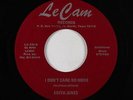 Funk Soul 45 - Edith Jones - I Don't Care No More - Le Cam - VG++ Cresa Watson
