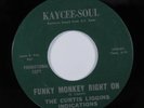 Northern Soul Funk 45 CURTIS LIGGINS Funky Monkey KAYCEE-SOUL VG++ promo HEAR