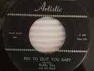 BUDDY GUY TRY TO QUIT YOU BABY SIT AND CRY ARTISTIC 1501 CHICAGO BLUES 45