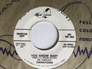 Fabulous Swingtones you know baby / Geraldine 45 Rockabilly Promo *NM