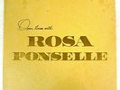 Open House With ROSA PONSELLE Rare Xmas Promo Benefit LP AUTOGRAPHED  LH 201