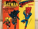 1966 BATMAN TV Theme SUPERMAN Song Golden Records 2101 Tom Glazer Neal Hefti 45