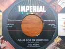 ROCKABILLY 45 BILL ALLEN ON IMPERIAL PLEASE GIVE ME SOMETHING/SINCE I HAVE YOU