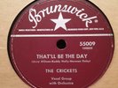 BUDY HOLLY-YHE CRICKETS-Brunswick 55099--VG++ 