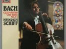 Heinrich Schiff Bach Suites for Cello Solo No.1-6 2LP EMI 157-27 0077 3 Stereo