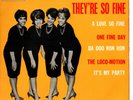 EP++THE CHIFFONS++THEY'RE SO FINE++RARE UK+++