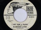 Northern Soul 45 - Barbara Lynn - I Don't Want A Playboy - Tribe - mp3