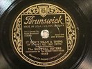 JAZZ BOSWELL SISTERS BERIGAN DORSEYS It Don't Mean A Thing  BRUNSWICK 6442