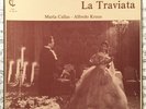 Callas Kraus Verdi La Traviata Live Lisbon 1958 Carillon stereo 3LP box NM