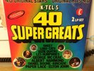 2 LP´s-K-Tel's 40 Super Greats - Disco 33 Doppel-LP- GERMANIA 1975-Sehr gut