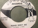 SPLENDORS - please don’t go / blue alley - KARATE NM//