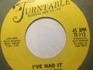 GEORGE SMITH - i’ve had it / when love turns to pity - TURNTABLE RARE NM//