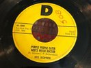 BIG BOPPER 45 Chantilly Lace / Purple People Eater ORIG D LABEL Texas Rockabilly