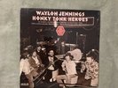 Waylon Jennings Honky Tonk Heroes PROMO SHRINK OG Vinyl LP RARE Orange RCA