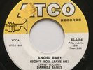 DARRELL BANKS rare Angel Baby r&b northern soul Atco 45 LISTEN