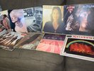 Classic Rock vinyl record albums Edgar Winter Bob Dylan the doors Joan Baez Alvi