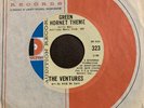 Surf Garage 45 VENTURES Fuzzy & Wild/ Green Hornet Theme Fuzz HEAR Dolton 323 DJ