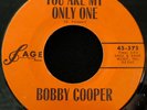 45 ROCKABILLY   BOBBY COOPER You Are My Only One on SAGE --- Raw & Grungy--HEAR