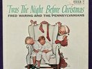 FRED WARING Twas The Night Before Christmas LP DECCA Normon Rockwell SHRINK NM