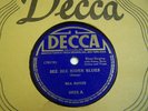 BEA BOOZE 78rpm DECCA 8633 SEE SEE RIDER BLUES & CATCHIN' AS CATCH CAN 1942 VG++