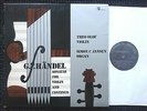 CRCI 180464/5 Stereo - Handel Violin Sonatas Theo Olof Simon Jansen 2 X NM