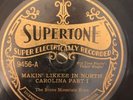 Rare Supertone 78 Rpm The Stone Mountain Boys #9456