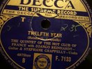 Django Reinhardt And Grappelly Hot Club Of France Decca 7133 Jazz Guitar 78 rpm