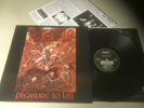KREATOR...PLEASURE TO KILL...RARE GERMAN FIRST ISSUE ALBUM..NOISE N 0037