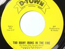 CODY BLACK Too Many Irons In The Fire D-TOWN Detroit Northern Soul 45 HEAR EX